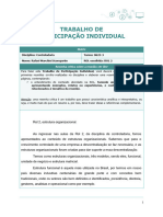 Matriz - Trabalho de Participação Individual