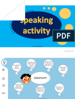 Speaking Activity - Questions About Friends, Work..