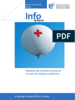Epilepsieliga Flyer Erste-Hilfe Portugiesisch A4