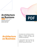 Architecture As Business