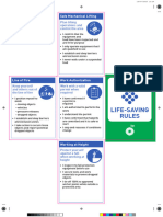 BP Life Saving Rules Pocket Card