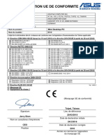 Declaration Ue de Conformite: Nous, Soussignés