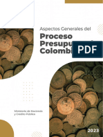 Libro de Aspectos Generales Del Proceso Presupuestal Colombiano