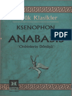Ksenophon Anabasis Onbinlerin Dc3b6nc3bcc59fc3bc