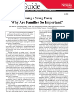 Why Are Families So Important?: Creating A Strong Family