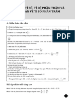 BÀI 4+5 TỈ LỆ VÀ CÁC BÀI TOÁN VỀ TỈ LỆ (p1)