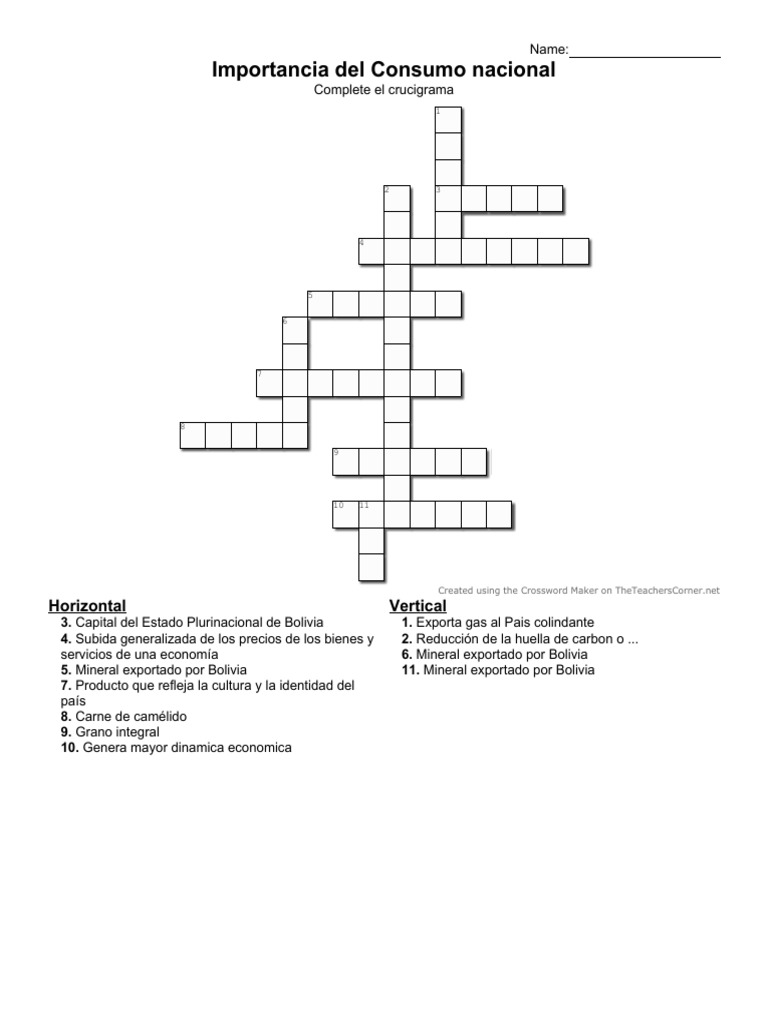 Crossword PDF