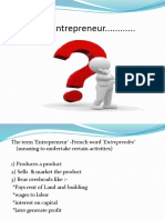 Entrepreneureship (Unit 1)