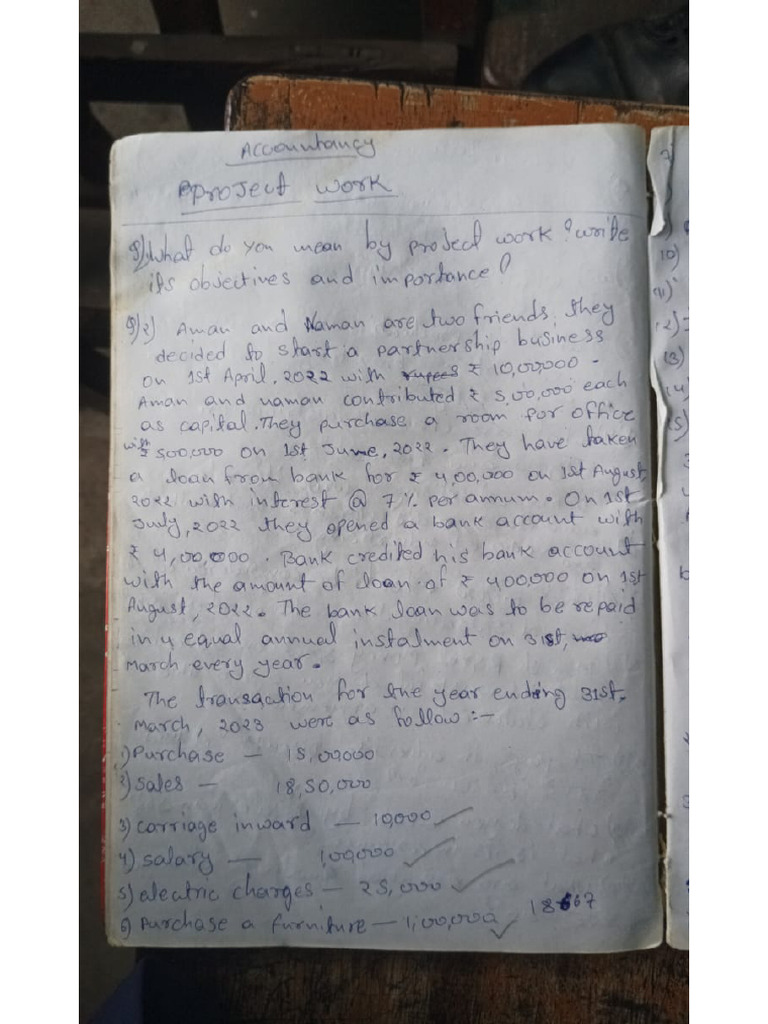 Accountancy Project | PDF