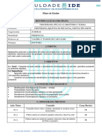 Plano de Ensino de Disciplina de FTA Aquática No Ciclo Gravídico-Puerperal Fortaleza