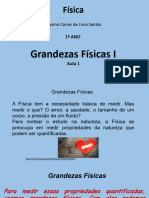 Aula 1 Grandezas Físicas I