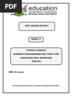 Grade 12 Physics Formula Sheet | PDF | Mass | Electronvolt