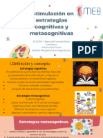 Estimulación en Estrategias Cognitivas y Metacognitivas