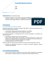 AÑOS DE INESTABILIDAD POLÍTICA AGOSTO 5to 2023