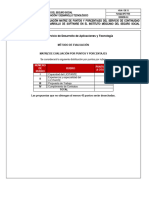 Apéndice 1 Matriz Evaluación Partida1