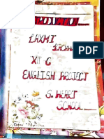 Class12th English Project CBSE