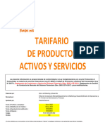 FCK-TAR-OCR-002 Tarifario Productos Activos y Servicios V38