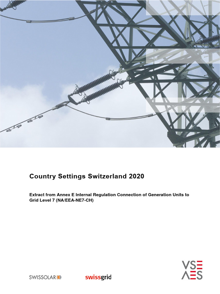 2020 Ir Country Settings Switzerland | PDF | Relay | Power Engineering