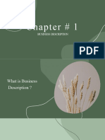 Fyp-23 Chapter 01 Business Description