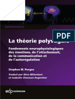 La Théorie Polyvagale Fondements Neurophysiologiques Des Émotions de Lattachement de La Communication Et de Lautorégulation