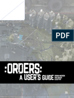 Orders - A Users Guide - 1 Aug 2021