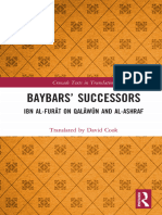 Translated by David Cook - Baybars' Successors - Ibn Al-Furāt On Qalāwūn and al-Ashraf-Routledge (2020)