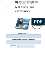 2 °g Matematica-Salida
