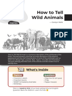 CBSE-X English - Chap-FFP4 (How To Tell Wild Animals)