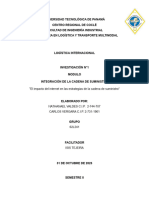 Sumativo 3 - Investigación 1, Logistica Int. (N. Valdés, C. Vergara) .