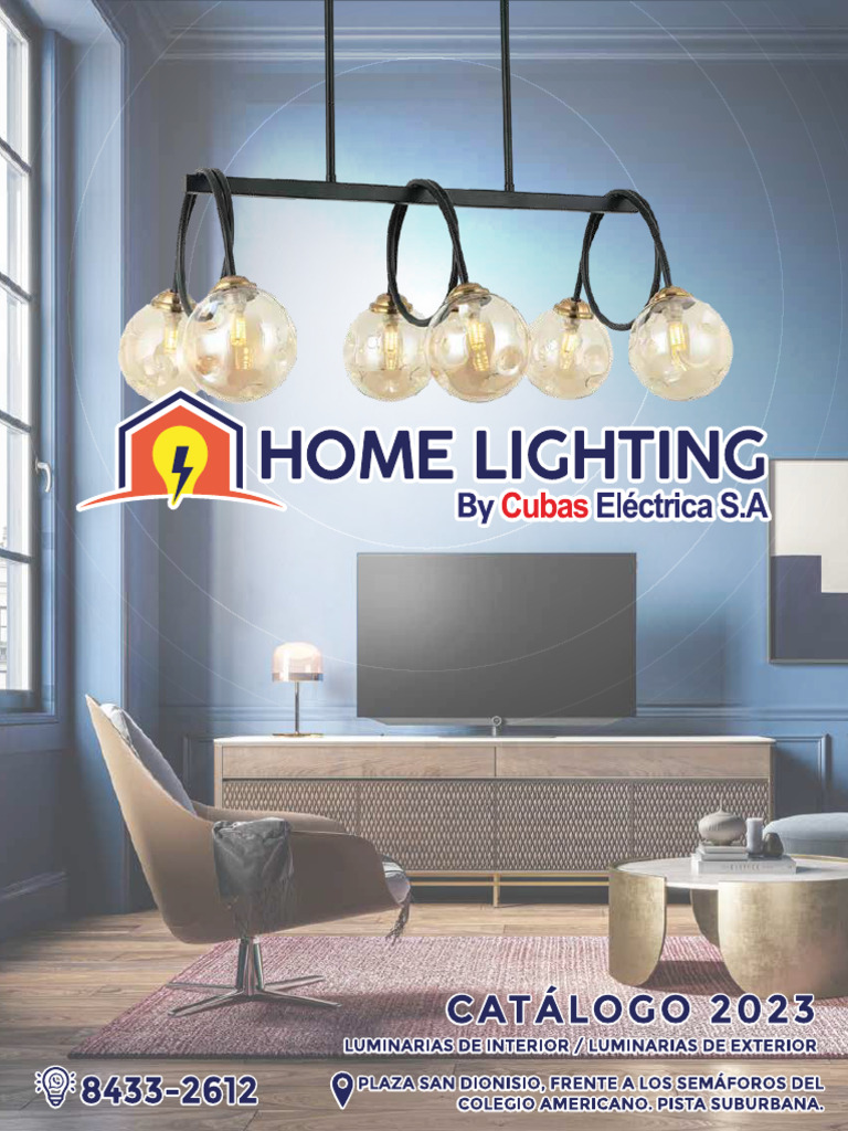 Catálogo Home Lighting by Cubas Electrica - 2023 | PDF | Diodo emisor ...