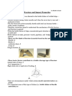 Brittle Fracture and Impact Properties