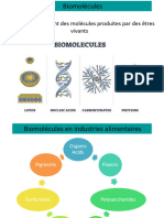 Cours N°3 Biomolécules