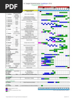 Calendario Juegos Panamericanos Guadalajara 2011