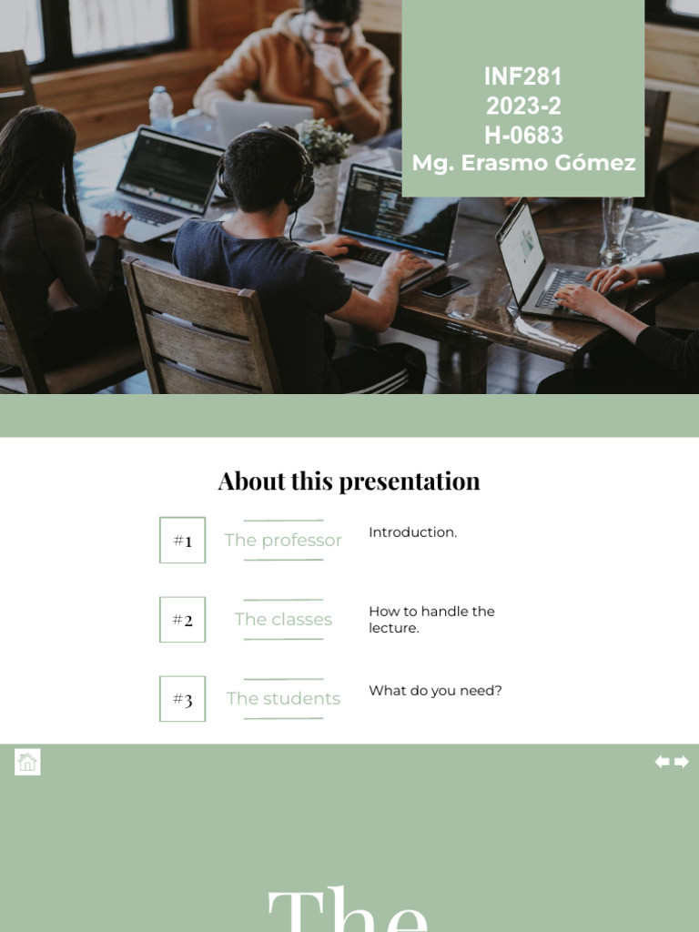 INF281 Course Overview and Guidelines | PDF