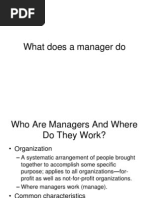 What Does A Manager Do 2010