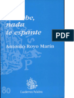 Antonio Royo Marín - Nada Te Turbe. Nada Te Espante (Cuadernos Palabra) (Spanish Edition) - Ediciones Palabra, S.A. (1981)