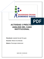 Actividad 3 Práctica - Análisis Del Caso Institucional