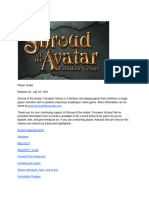 Player Guide - Shroud of The Avatar
