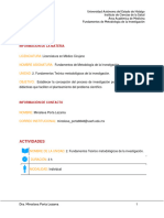 Planeación Didáctica Tabla Estudios Epidemiológicos