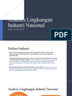 Analisis Lingkungan Industri Nasional