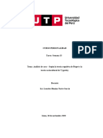 Tema Análisis de Caso - Según La Teoría Cognitiva de Piaget y La Teoría Sociocultural de Vygotsky