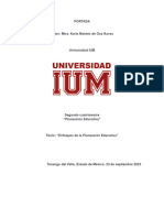 Cuadro Comparativo Enfoques de La Planeación Educativa