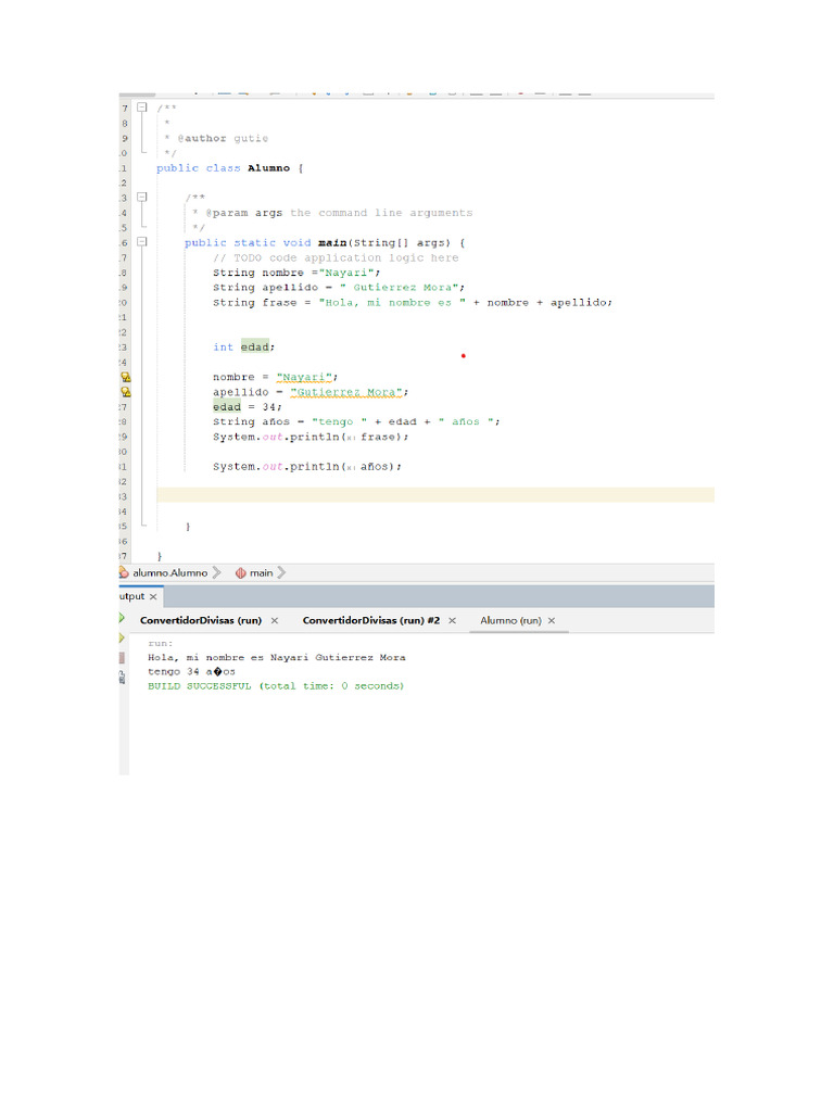 Alumno | PDF