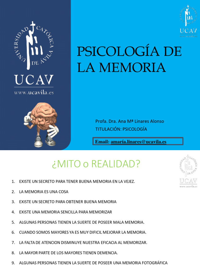 Tema 1 Pdf Memoria Conocimiento