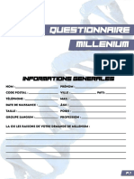 Questionnaire Millenium Eor8uq