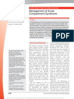 Management of Acute Compartment Syndrome5