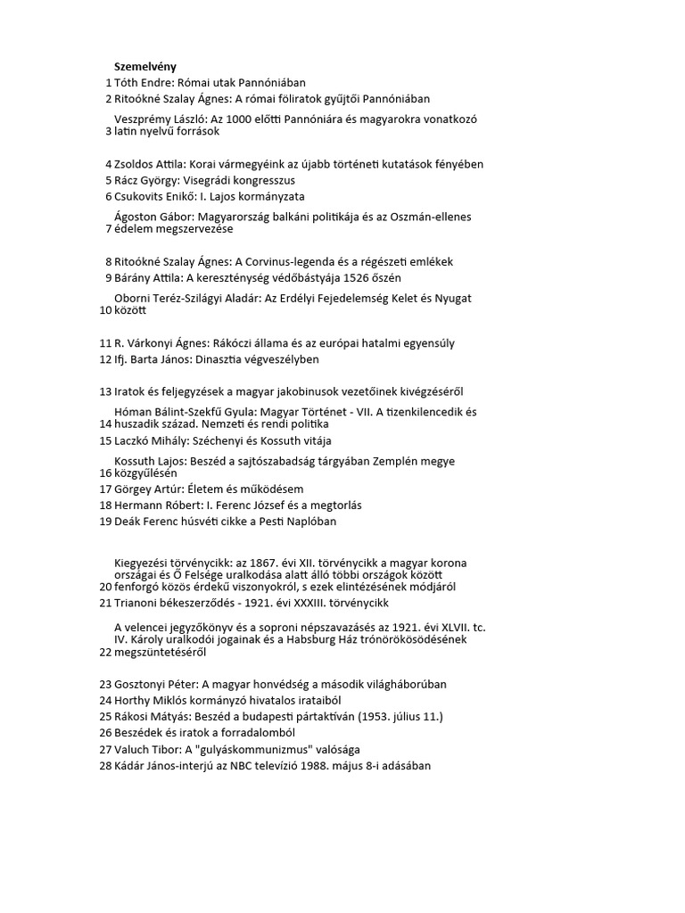 Anthologia Historica_kiselÅ adÃ¡sok_G06 PDF