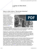 Fatos e Mitos Sobre A Revolução Industrial - Ludwig Von Mises