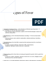 Types of Fever