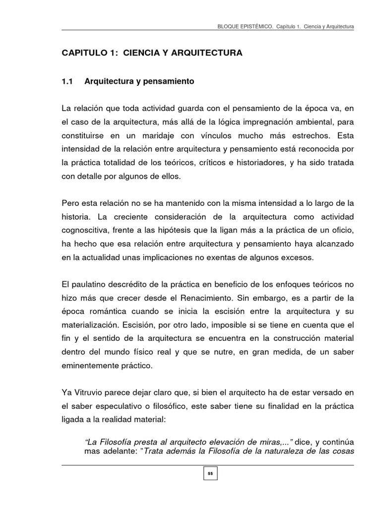 2013-10-09 Ciencia y Arquitectura Rafael Pina | PDF | Pensamiento | Platón